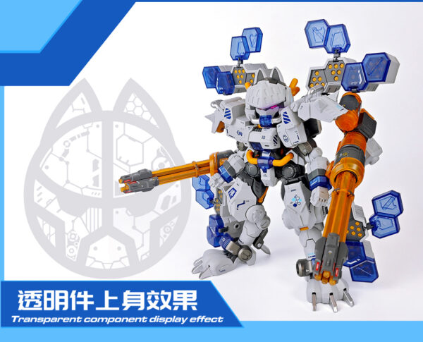 XIAOT鐵嘯 1/60 喵匠聯名款 重裝HFA機體 CAT-04號機 陣：圖片 5