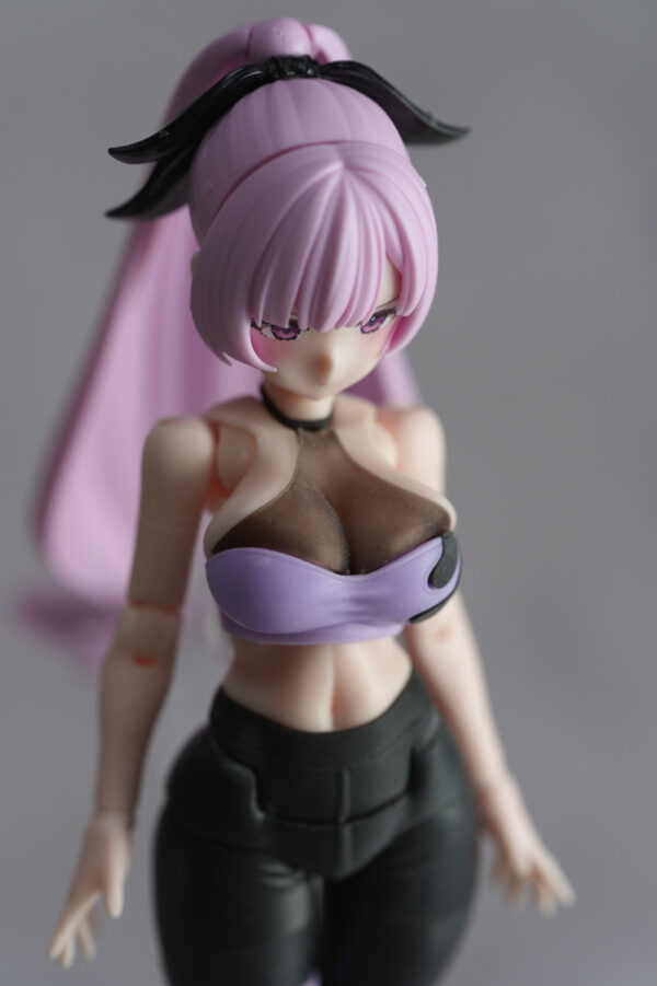 SH STUDIO MU073U 1/12機娘 女神裝置 BUSTER DOLL 瑜珈服樹脂GK改件：圖片 18