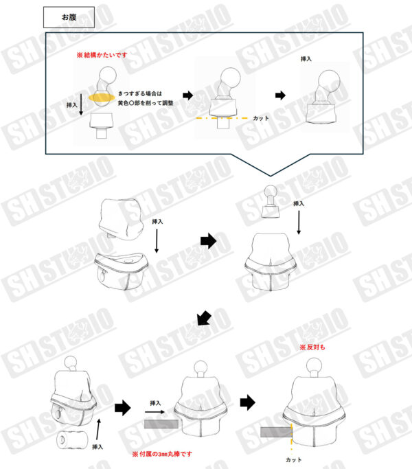 SH STUDIO MU073U 1/12機娘 女神裝置 BUSTER DOLL 瑜珈服樹脂GK改件：圖片 25
