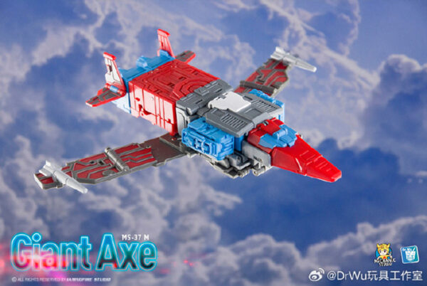 吳醫生 MS-37 巨斧 排炮 原色版/動畫色版/鏡像版 第三方小比例變形玩具：圖片 15