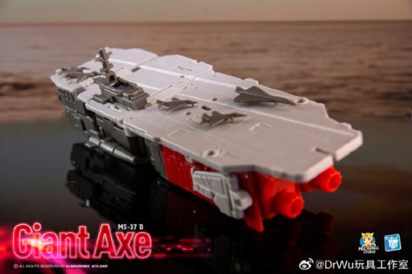 吳醫生 MS-37 巨斧 排炮 原色版/動畫色版/鏡像版 第三方小比例變形玩具：圖片 11