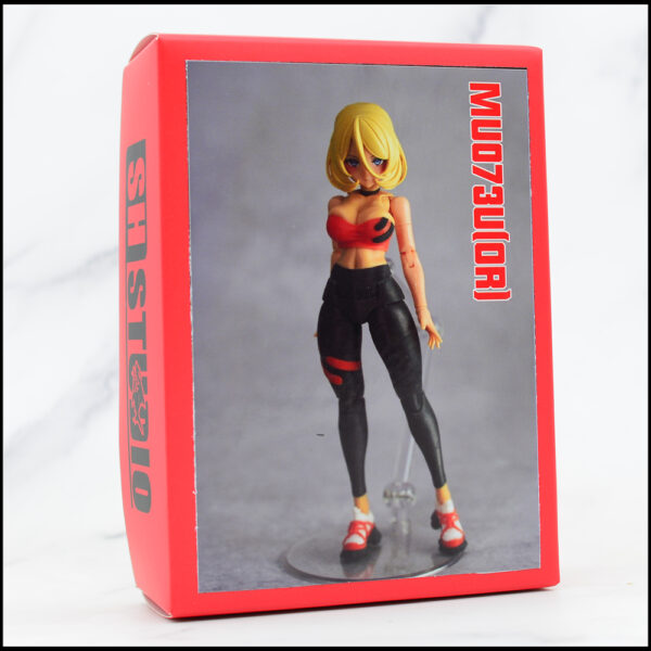 SH STUDIO MU073U 1/12機娘 女神裝置 BUSTER DOLL 瑜珈服樹脂GK改件：圖片 8