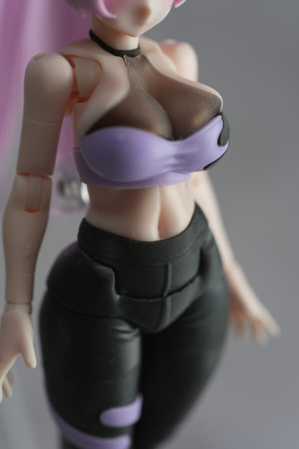 SH STUDIO MU073U 1/12機娘 女神裝置 BUSTER DOLL 瑜珈服樹脂GK改件：圖片 19
