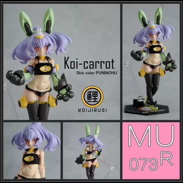 SH STUDIO MU073R 1/12機娘 女神裝置 PUNI MOFU 兔娘身體樹脂GK改件