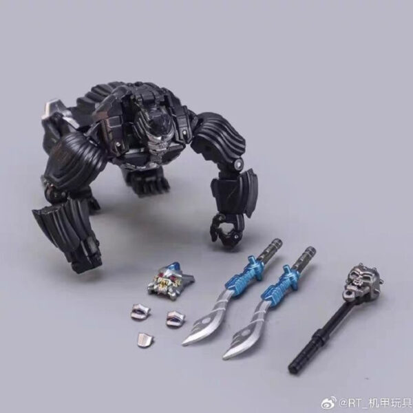 ROBOTtoys RT-01 凱薩/金剛王 再版 第三方小比例變形玩具：圖片 5