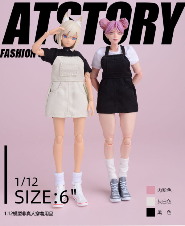 ATStory潮玩總動員 1/12 吊帶連衣短裙