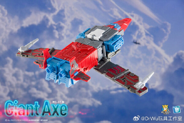 吳醫生 MS-37 巨斧 排炮 原色版/動畫色版/鏡像版 第三方小比例變形玩具：圖片 16
