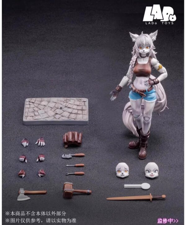 LADoTOYS ERA-001 1/12 冒險小隊 狐妹 莉亞.艾露佩克斯 修理師樣式：圖片 11