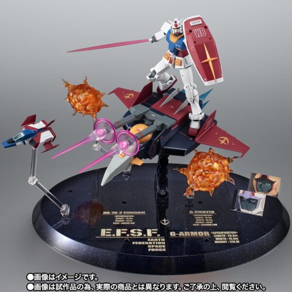 日版 萬代 魂限定 ROBOT魂 G裝甲 ver. A.N.I.M.E. 鋼彈45周年記念