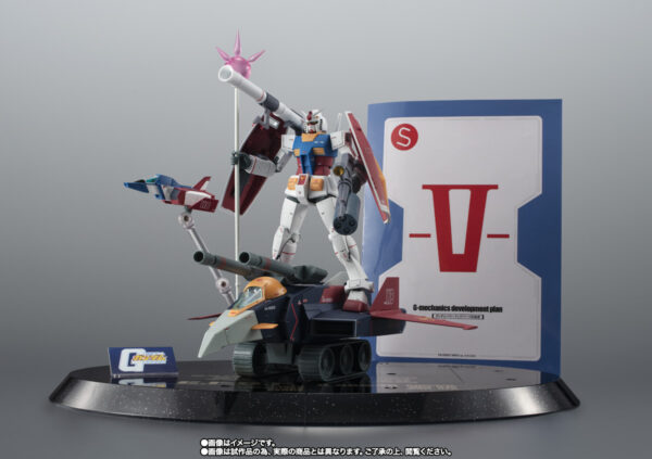 日版 萬代 魂限定 ROBOT魂 G裝甲 ver. A.N.I.M.E. 鋼彈45周年記念：圖片 3
