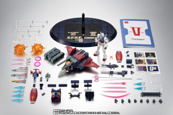 日版 萬代 魂限定 ROBOT魂 G裝甲 ver. A.N.I.M.E. 鋼彈45周年記念：圖片 10