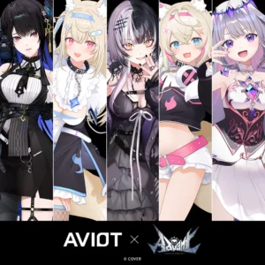 預購 25年10月中旬 日版 AVIOT hololive EN -Advent- 聯名耳機