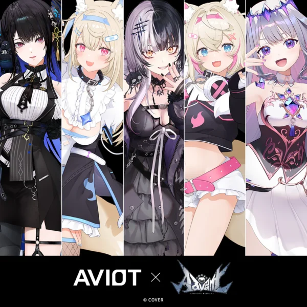 預購 25年10月中旬 日版 AVIOT hololive EN -Advent- 聯名耳機