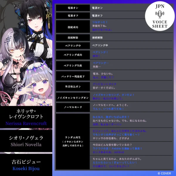 預購 25年10月中旬 日版 AVIOT hololive EN -Advent- 聯名耳機：圖片 12