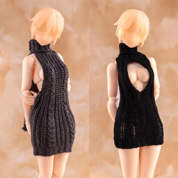 HASUKI 1/12 SD06 SD07 露背包臀手工針織毛衣