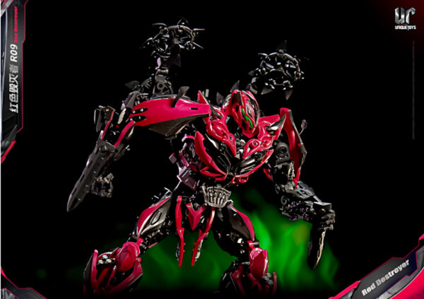 UniqueToys UT-R09 紅猛毀滅者/毒刺 第三方變形玩具：圖片 5