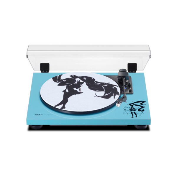 日版 TEAC 初音未來黑膠唱盤 TN-180BT-MIKU 附初音原創黑膠唱片：圖片 2
