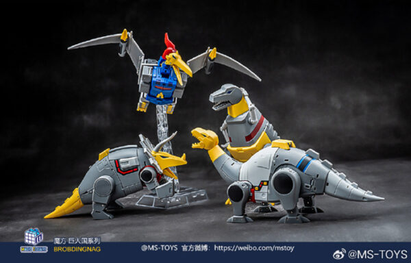 魔方 MS-B60 機器恐龍翼龍/飛鏢 第三方小比例變形玩具：圖片 9
