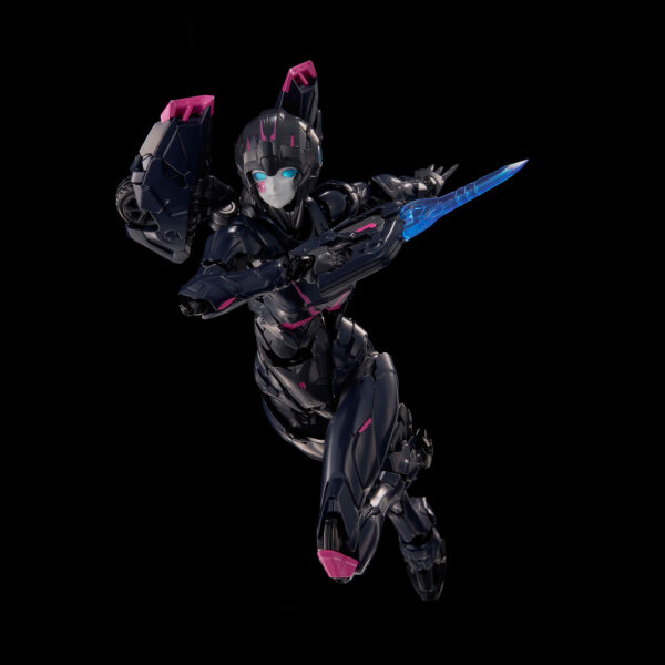 千值練 x Flame Toys 風雷模型 變形金剛 阿爾茜/雅希 黑色版：圖片 7