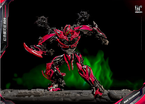 UniqueToys UT-R09 紅猛毀滅者/毒刺 第三方變形玩具：圖片 6