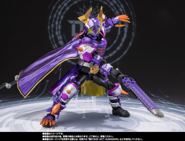 萬代 魂限定 S.H.Figuarts《假面騎士 GEATS》假面騎士 BUFFA 狂熱殭屍(邪魔神)型態：圖片 5