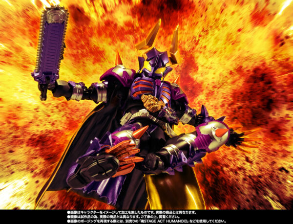 萬代 魂限定 S.H.Figuarts《假面騎士 GEATS》假面騎士 BUFFA 狂熱殭屍(邪魔神)型態：圖片 9