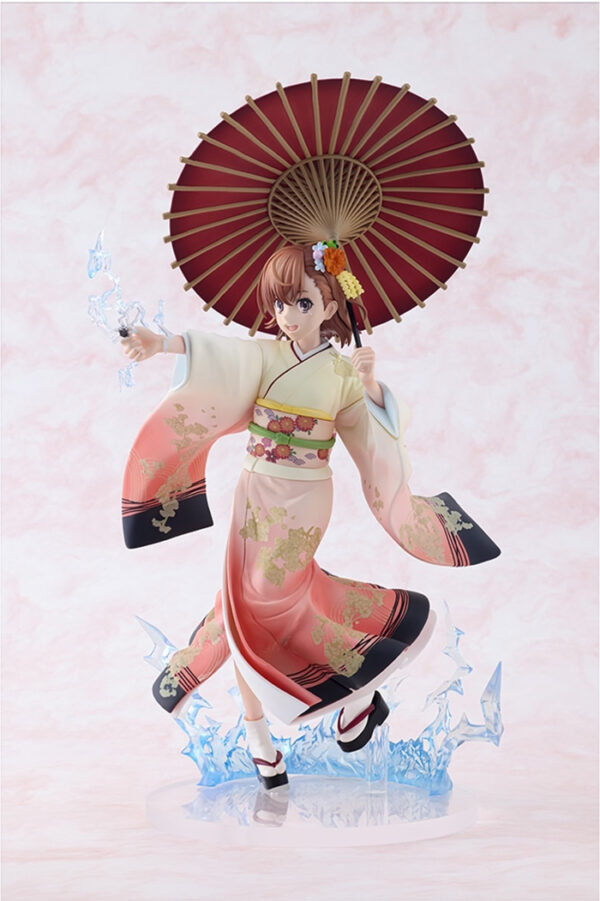 預購 26年2月 角川 限定品 KDcolle《某科學的超電磁砲T》御坂美琴 振袖ver. 特典套組：圖片 8