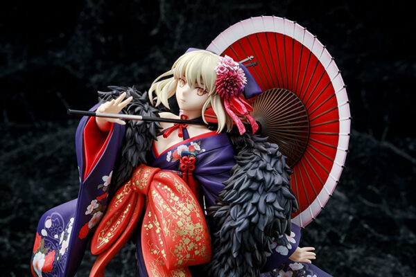 預購 26年3月 角川 限定品 1/7《劇場版 Fate/stay night [Heaven’s Feel]》Saber Alter 和服Ver. 特典版 二次再販：圖片 6