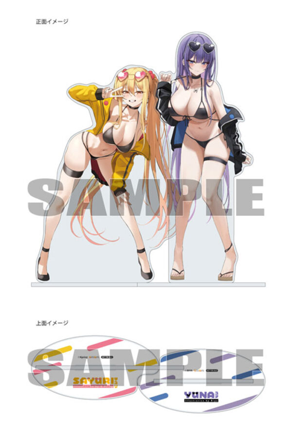 【限制級】日版 Gentlemen 1/6 尤娜&小白合 原畫 Biya＆K Pring 特典版：圖片 18