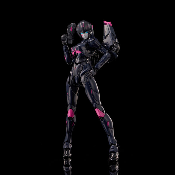 千值練 x Flame Toys 風雷模型 變形金剛 阿爾茜/雅希 黑色版：圖片 2