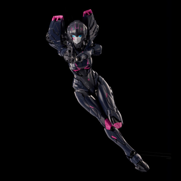 千值練 x Flame Toys 風雷模型 變形金剛 阿爾茜/雅希 黑色版：圖片 5