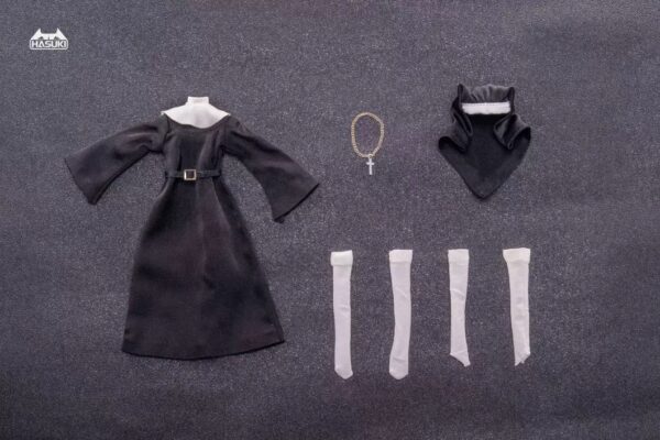 HASUKI 神貓跳動 1/12 CS017、CS018 修女服套裝：圖片 7