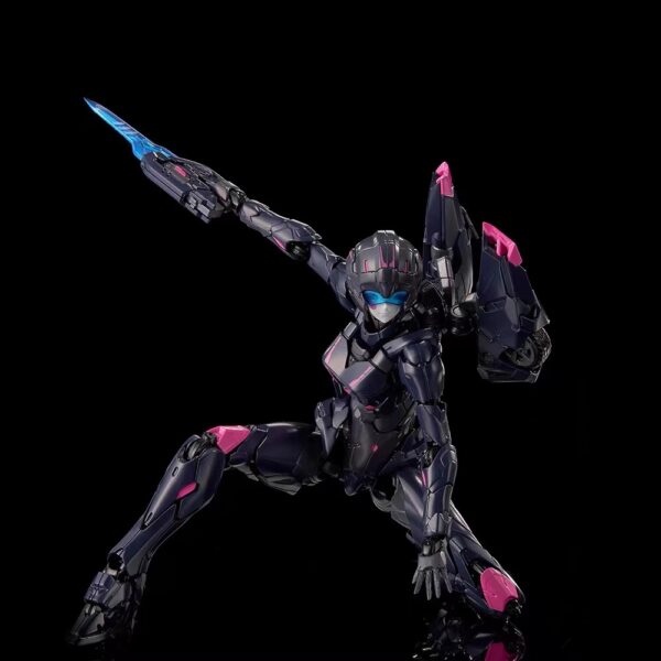 千值練 x Flame Toys 風雷模型 變形金剛 阿爾茜/雅希 黑色版：圖片 9