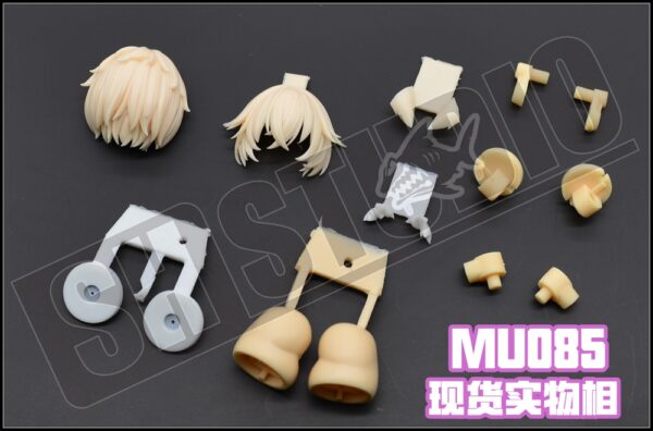 SH STUDIO MU085 1/12 女神裝置 朱羅 九尾 祭 粗腿髮型表情樹脂GK改件：圖片 2