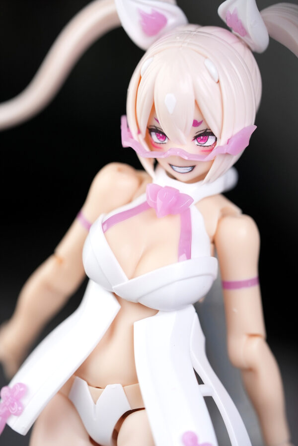 SH STUDIO MU085 1/12 女神裝置 朱羅 九尾 祭 粗腿髮型表情樹脂GK改件：圖片 9