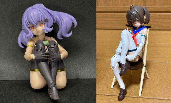 SH STUDIO 1/12機娘 女神裝置 BUSTER DOLL、PUNI MOFU 胯部關節金屬件：圖片 6