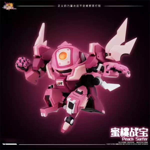 壹理創玩 果寶特攻 蜜桃戰寶 梨花詩 特典版：圖片 15