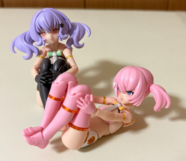 SH STUDIO 1/12機娘 女神裝置 BUSTER DOLL、PUNI MOFU 胯部關節金屬件：圖片 5