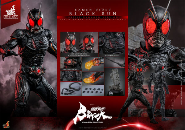 Hot Toys 限量品 TMS115 1/6《假面騎士BLACK SUN》黑日 戰損版：圖片 3