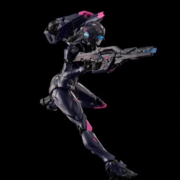千值練 x Flame Toys 風雷模型 變形金剛 阿爾茜/雅希 黑色版：圖片 11