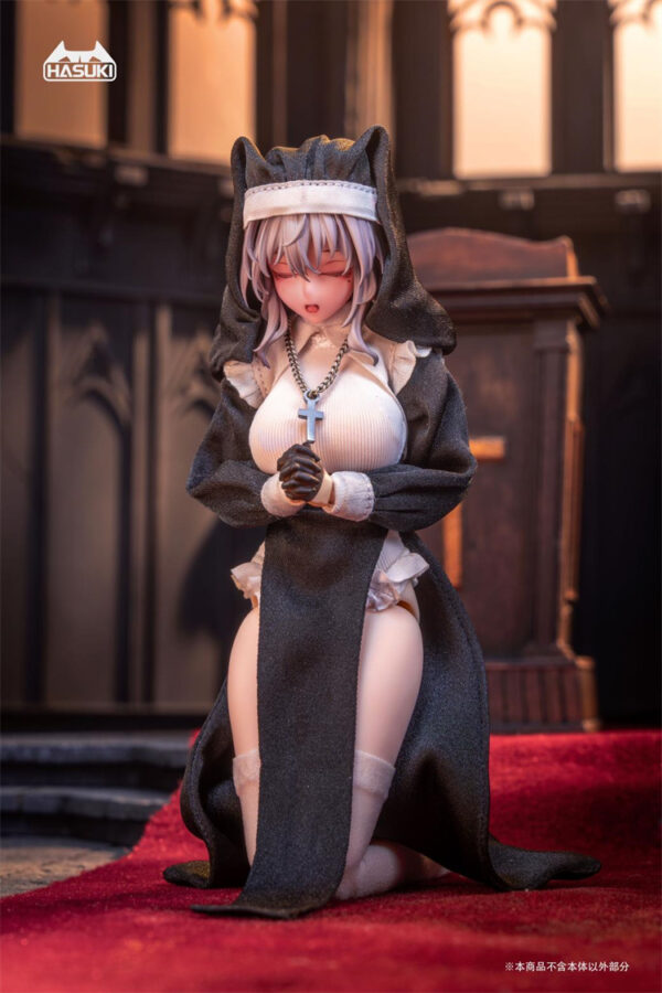 HASUKI 神貓跳動 1/12 CS017、CS018 修女服套裝：圖片 3