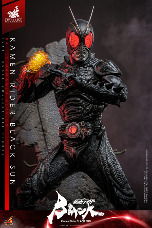 Hot Toys 限量品 TMS115 1/6《假面騎士BLACK SUN》黑日 戰損版：圖片 4
