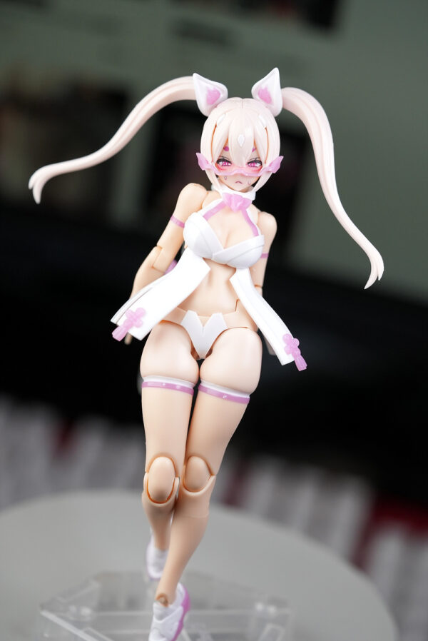 SH STUDIO MU085 1/12 女神裝置 朱羅 九尾 祭 粗腿髮型表情樹脂GK改件：圖片 4