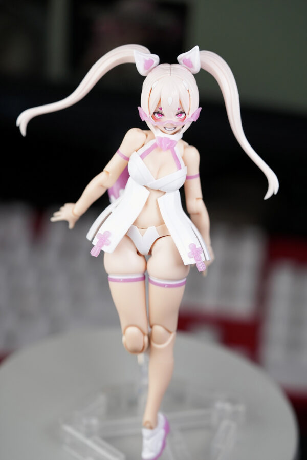 SH STUDIO MU085 1/12 女神裝置 朱羅 九尾 祭 粗腿髮型表情樹脂GK改件：圖片 6