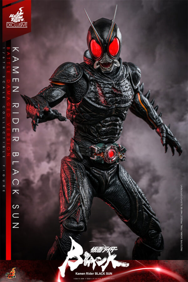 Hot Toys 限量品 TMS115 1/6《假面騎士BLACK SUN》黑日 戰損版：圖片 5