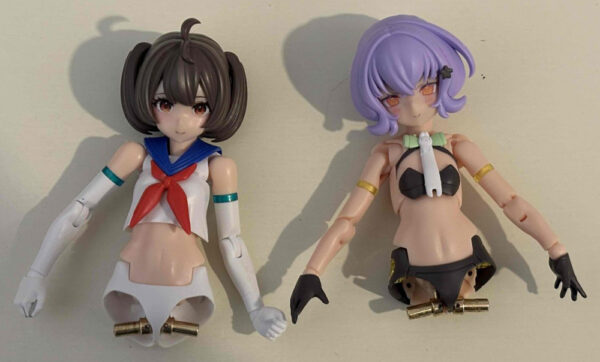SH STUDIO 1/12機娘 女神裝置 BUSTER DOLL、PUNI MOFU 胯部關節金屬件：圖片 9