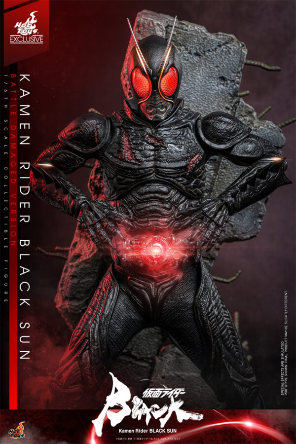 Hot Toys 限量品 TMS115 1/6《假面騎士BLACK SUN》黑日 戰損版：圖片 6