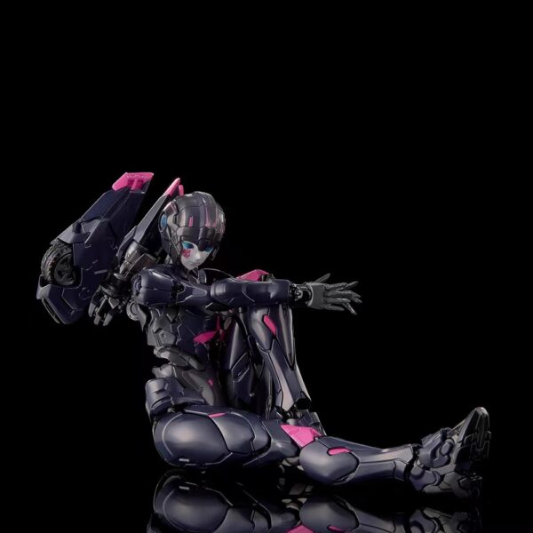 千值練 x Flame Toys 風雷模型 變形金剛 阿爾茜/雅希 黑色版：圖片 10