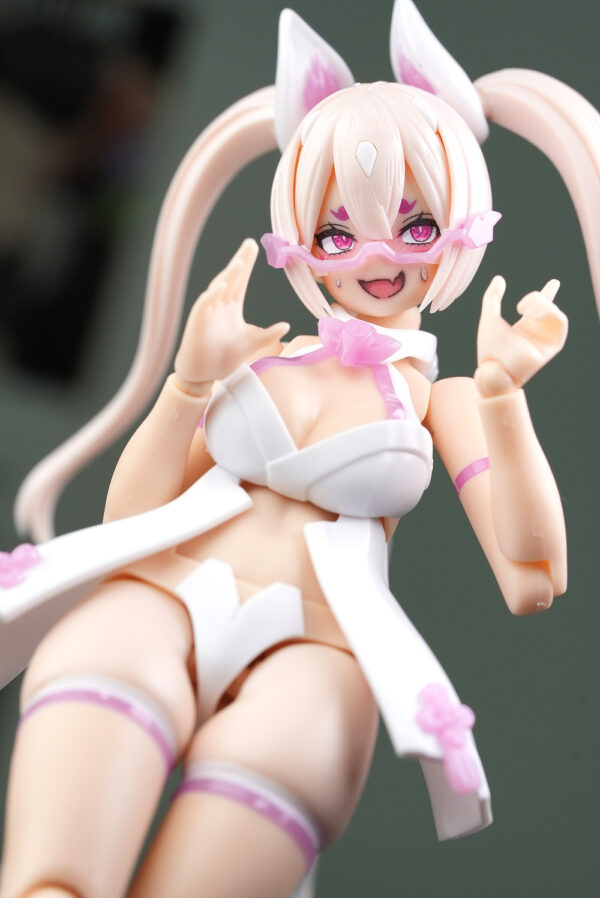 SH STUDIO MU085 1/12 女神裝置 朱羅 九尾 祭 粗腿髮型表情樹脂GK改件：圖片 12