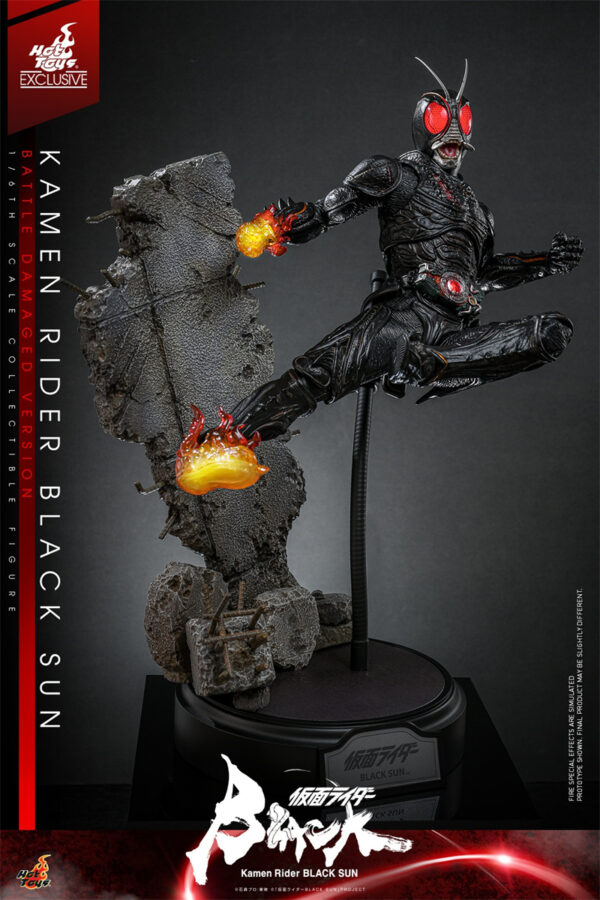 Hot Toys 限量品 TMS115 1/6《假面騎士BLACK SUN》黑日 戰損版：圖片 14